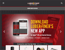 Tablet Screenshot of luber-finer.com